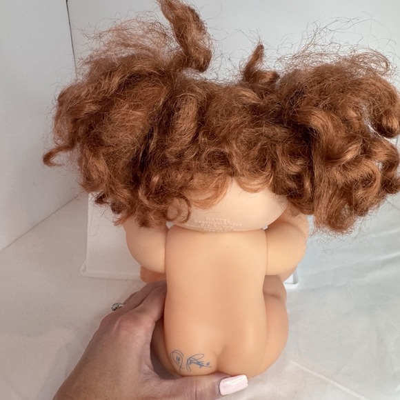 Cabbage Patch Doll Hard Body Red Hair Brown Eyes - Picture 5 of 9